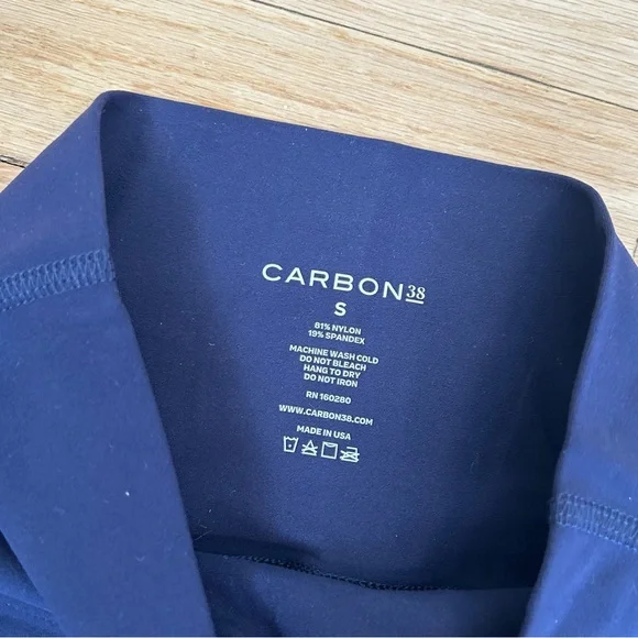 CARBON38 Split Bootcut flare Legging in Melt blue women’s small - Picture 6 of 8